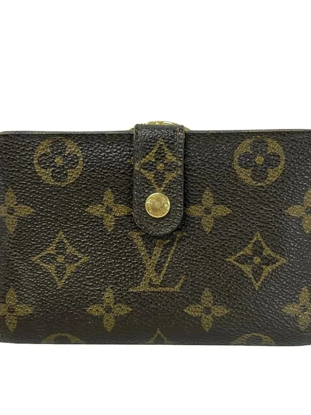 LOUIS VUITTON Porte Monnaie Billets Viennois M61663 Monogram MI0010